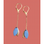 Boucles d'oreilles Mino - Azur