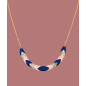 Collier Volta - Marine, Terracotta Collier Volta - Marine, Terracotta
